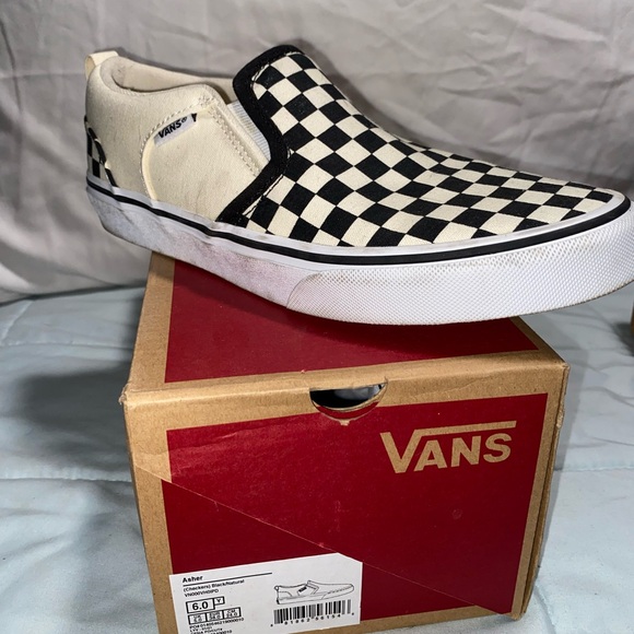 Vans- Asher checkered - Picture 1 of 4